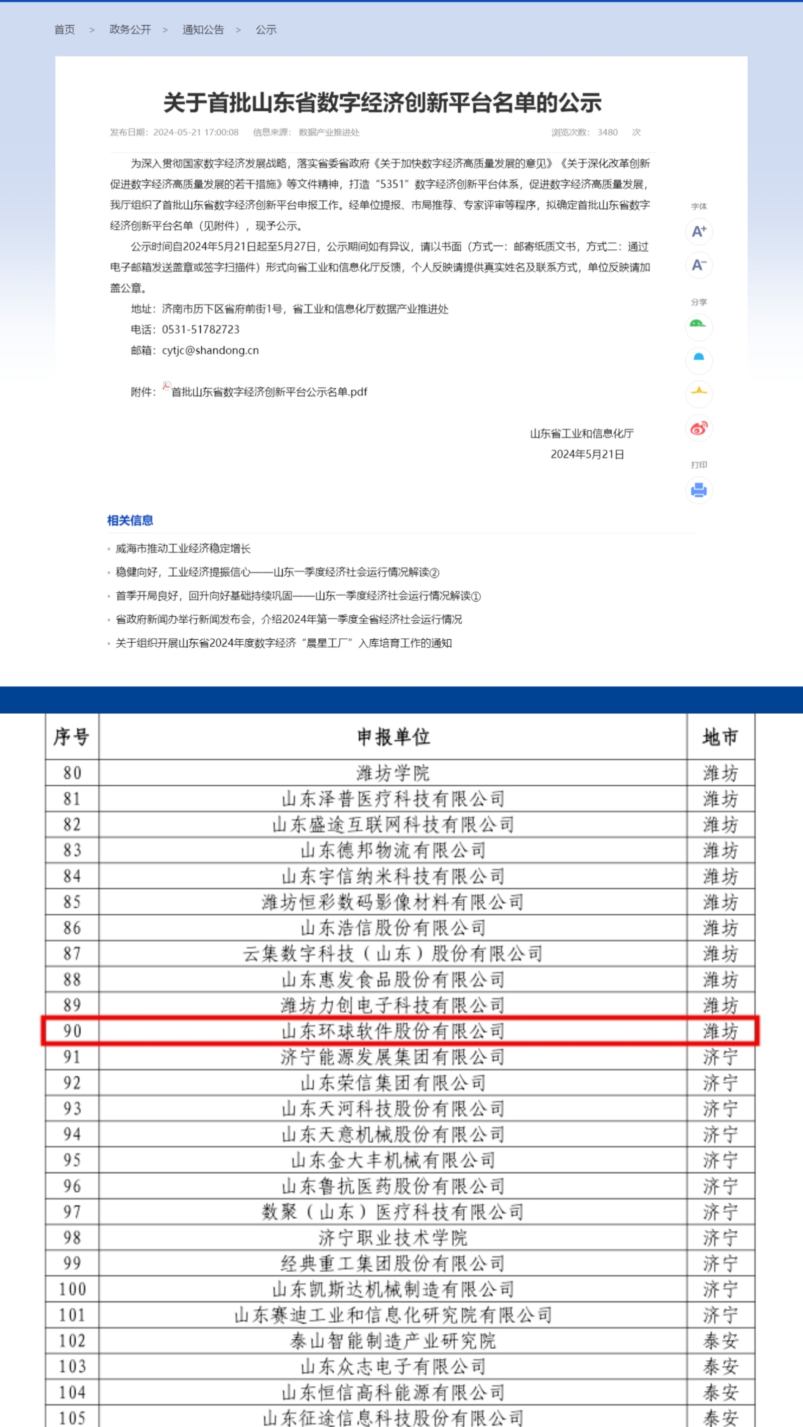 喜報++！環(huán)球軟件成功入選省級首批數(shù)字經(jīng)濟(jì)產(chǎn)業(yè)創(chuàng)新中心