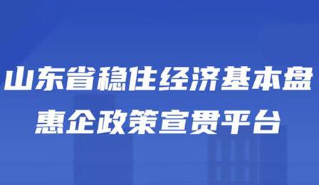 一站匯聚、精準(zhǔn)直達(dá)！環(huán)球軟件研發(fā)的山東省惠企政策宣貫平臺上線了